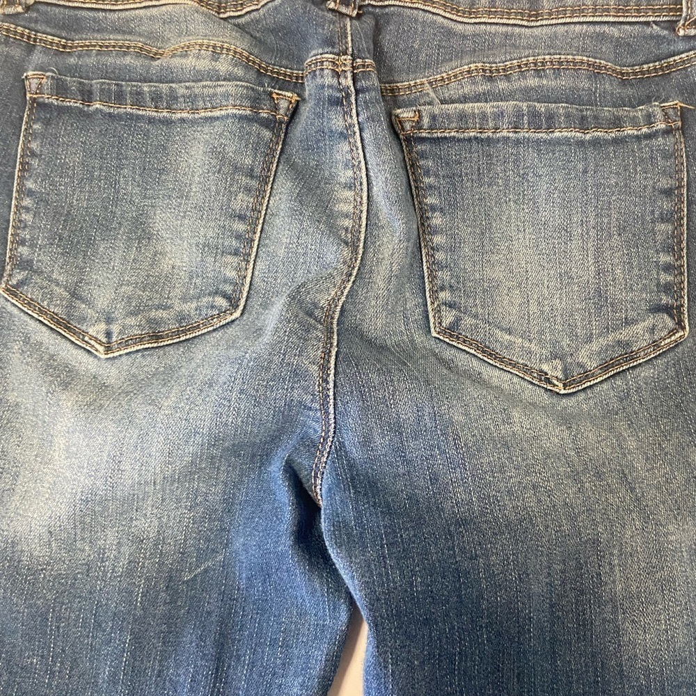 Wax Jeans size 26 Indigo Denim double button $40 - Picture 7 of 10